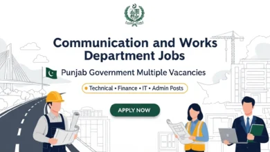 Communication and Works Department Jobs