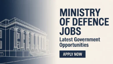 Ministry of Defence Jobs 2026 for Primary, Middle and Matric