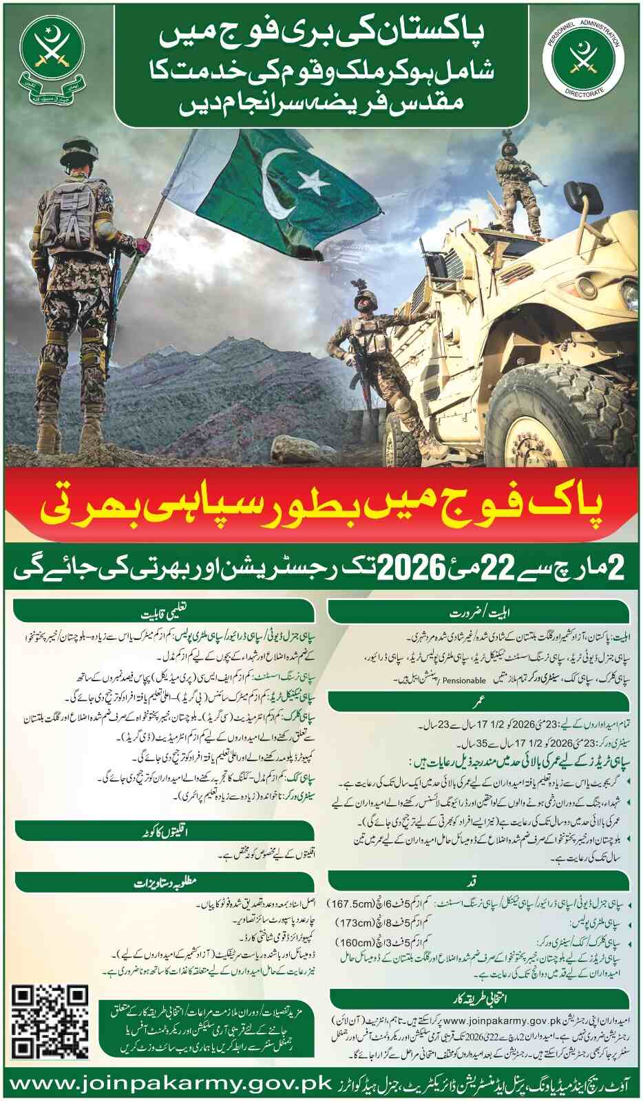 Pak Army Jobs 01