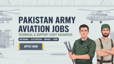 Pakistan Army Aviation Jobs