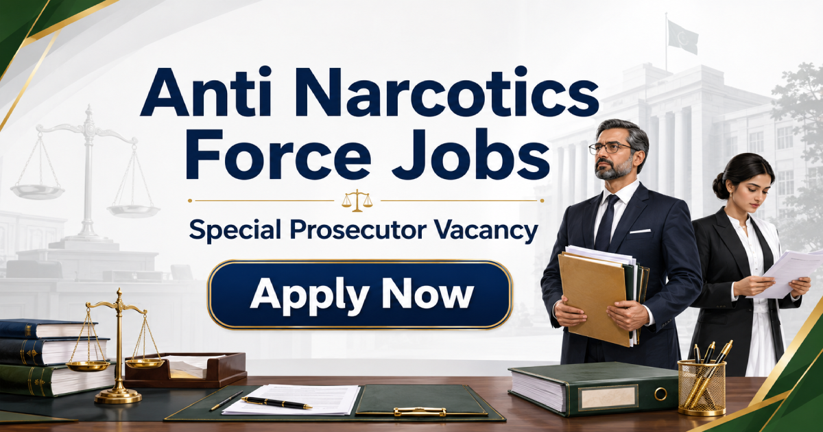Anti Narcotics Force Jobs