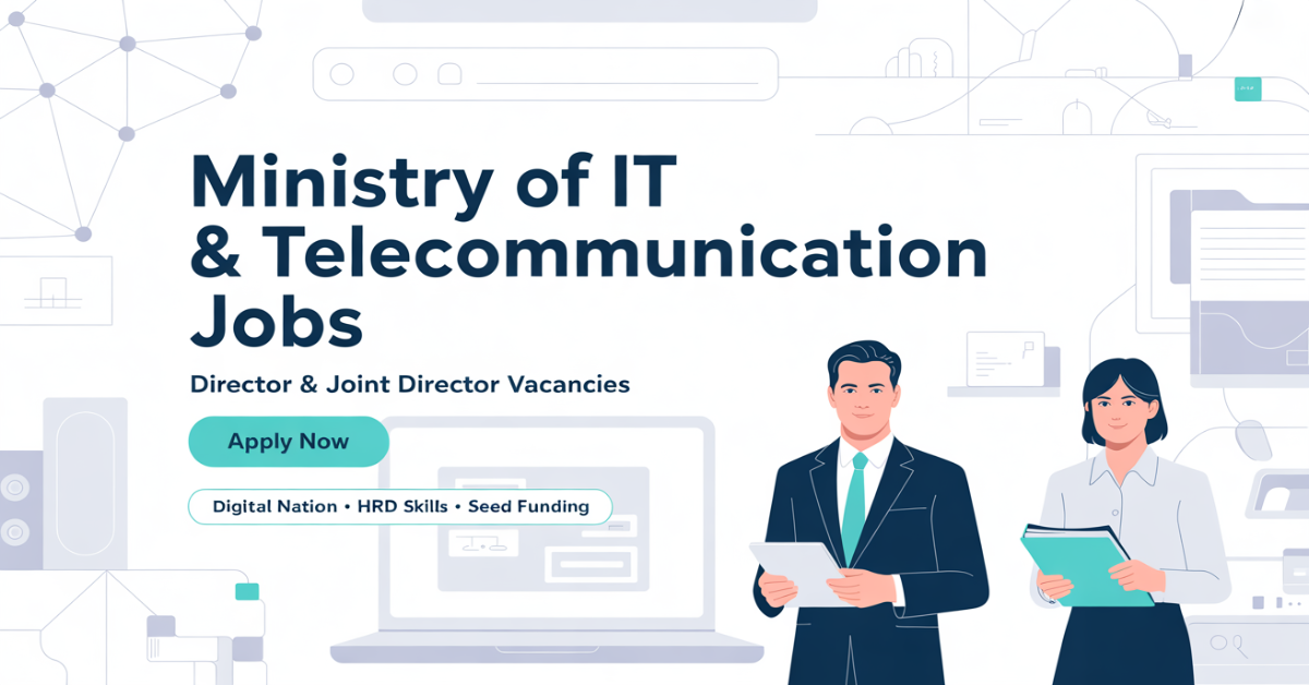 Ministry Of IT & Telecommunication Jobs