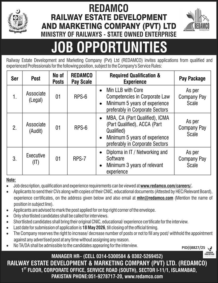 Ministry Of Railways Jobs 01