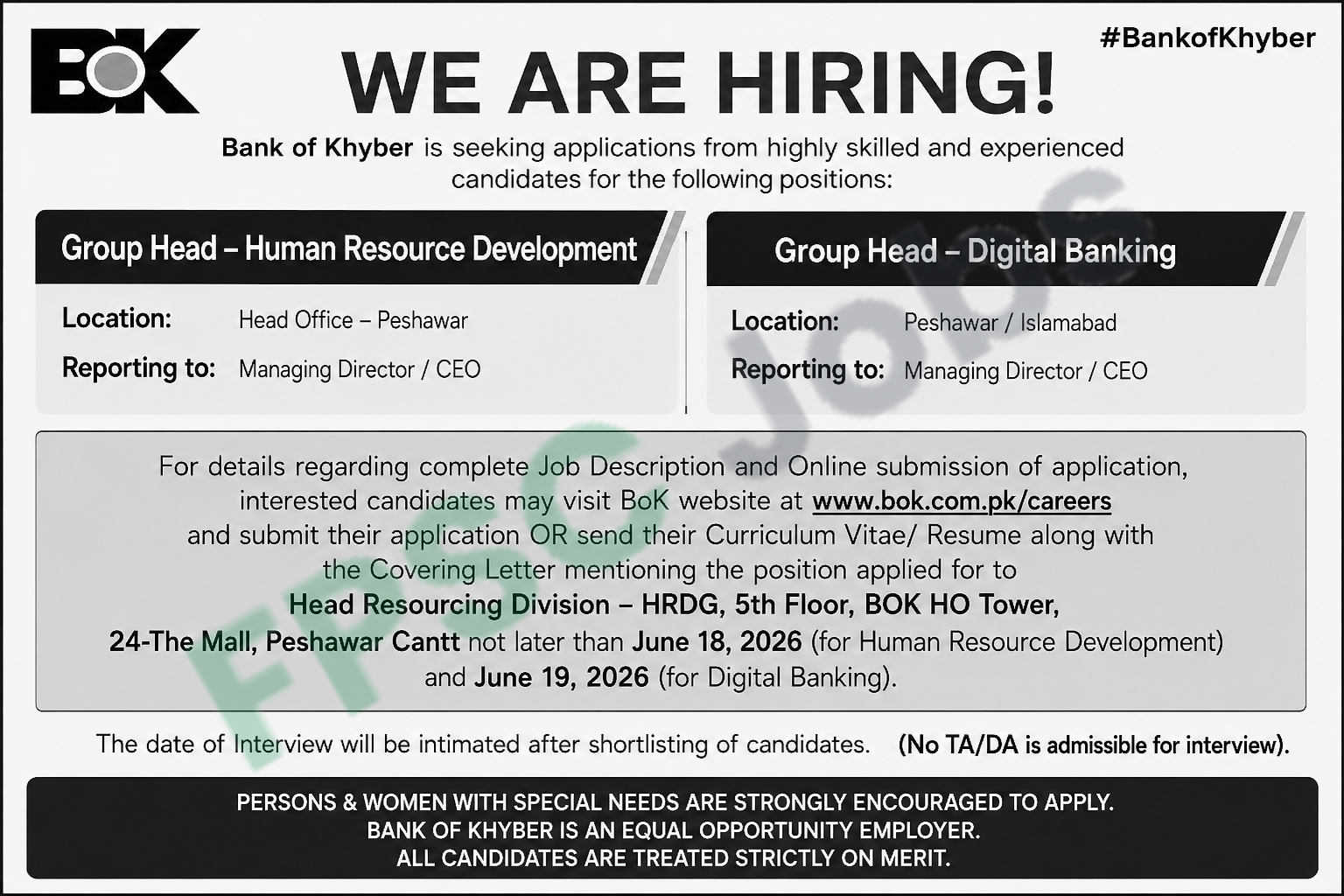 BOK Jobs