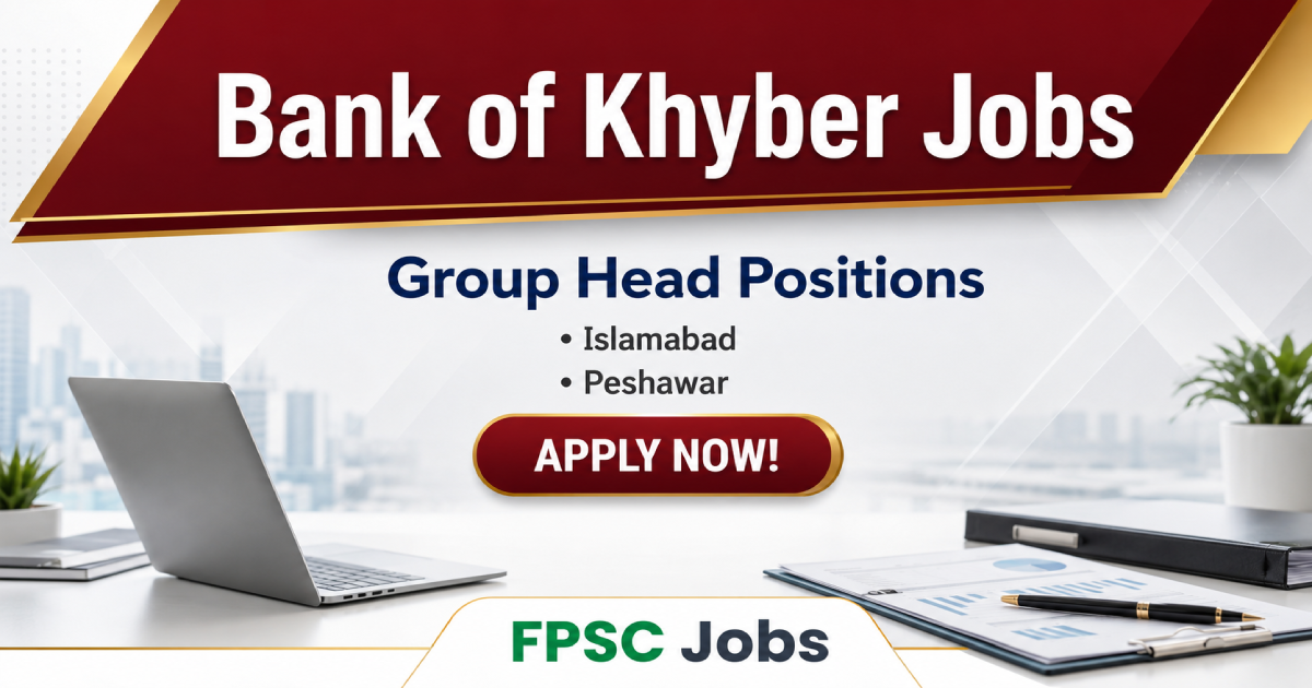 Bank of Khyber Jobs