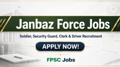 Janbaz Force Jobs