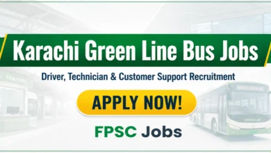 Karachi Green Line Bus Jobs