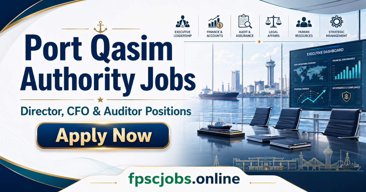 Port Qasim Authority Jobs 2